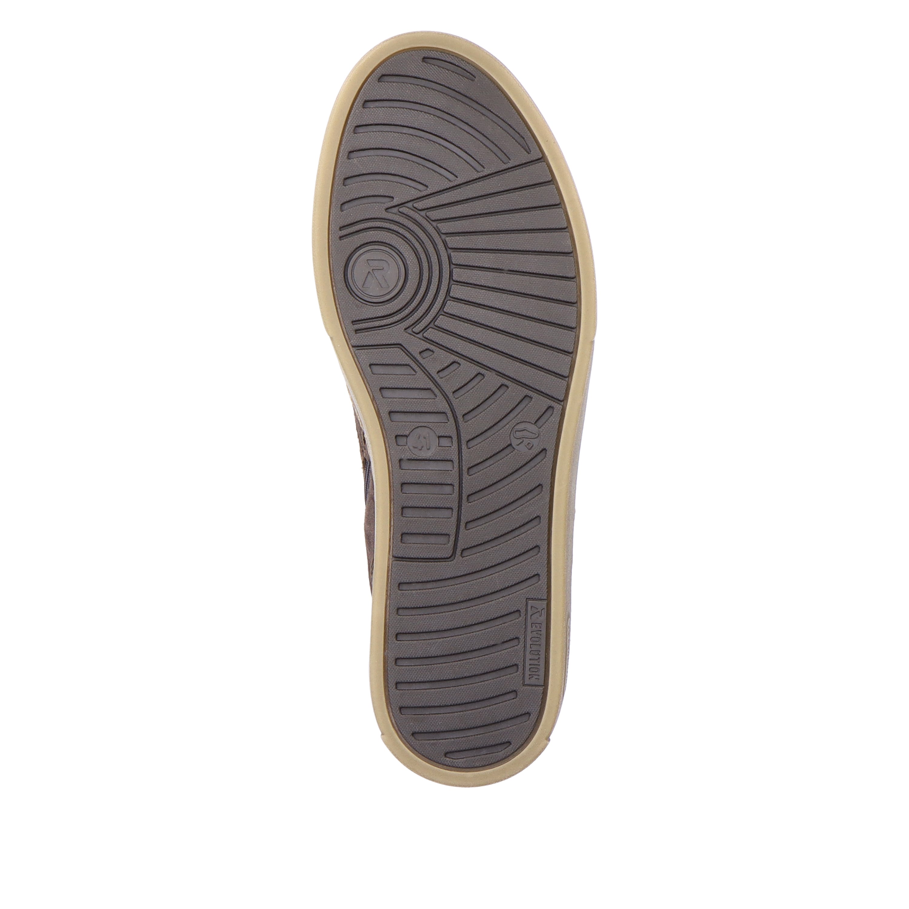 Rieker Herren Sneaker High dusty grey
