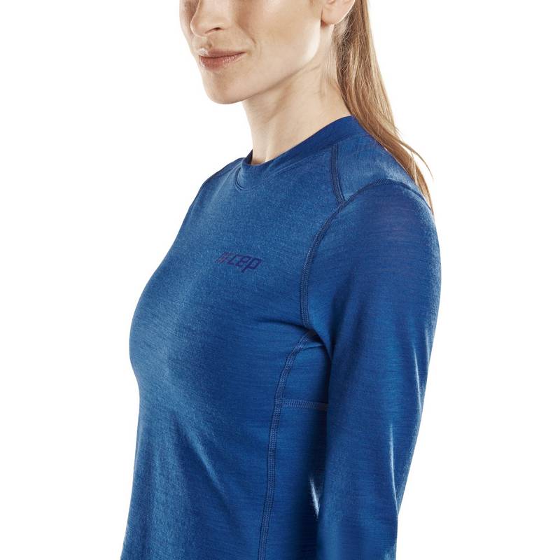 CEP Merino Cold Weather Shirt Longsleeve Laufshirt Damen