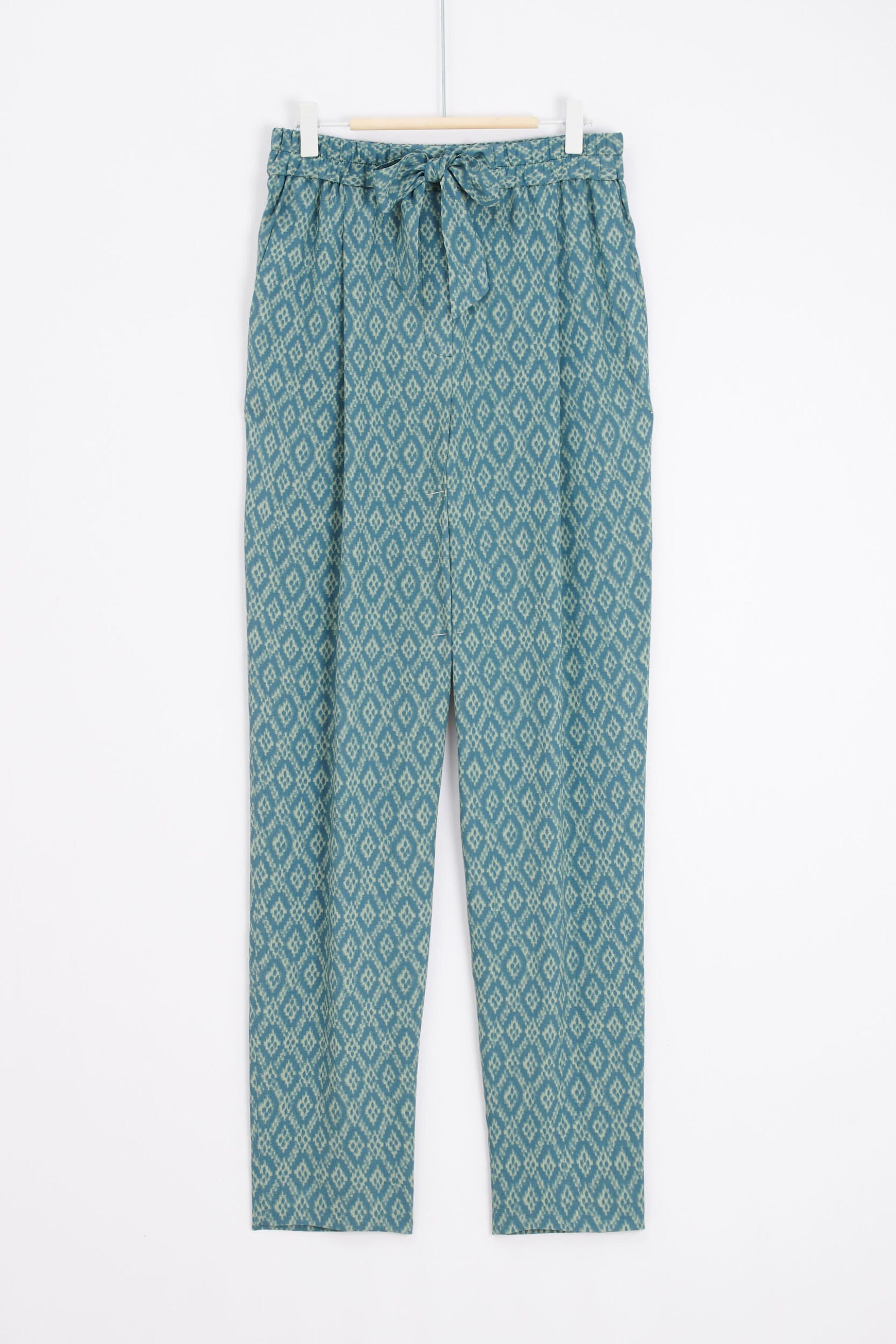 pantalon bobby vert clair femme