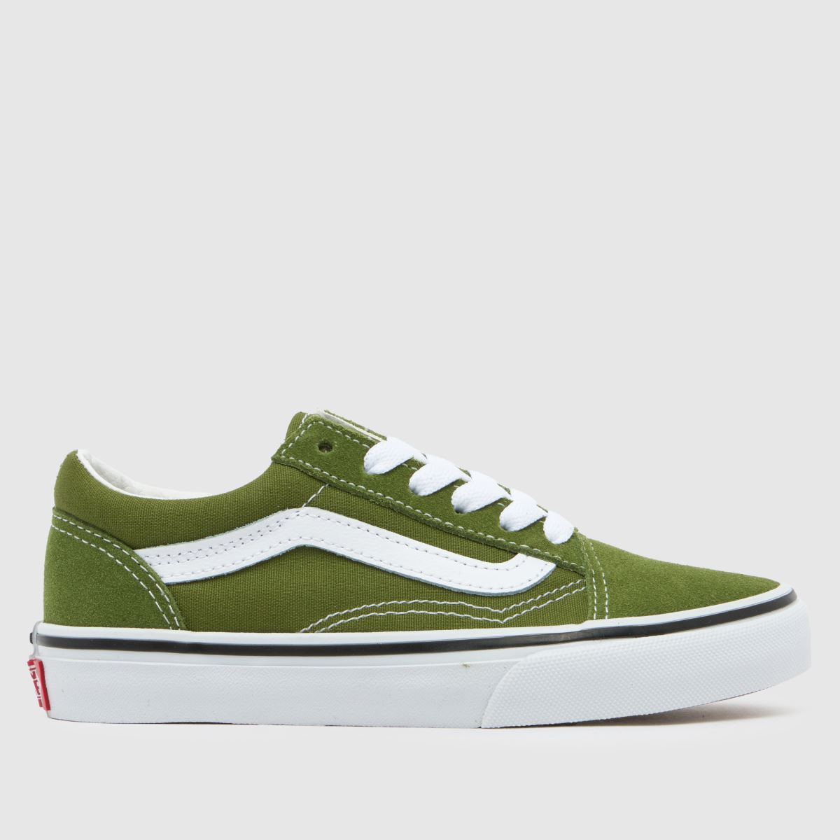 Vans sötétzöld old skool fiú junior edzőcipő