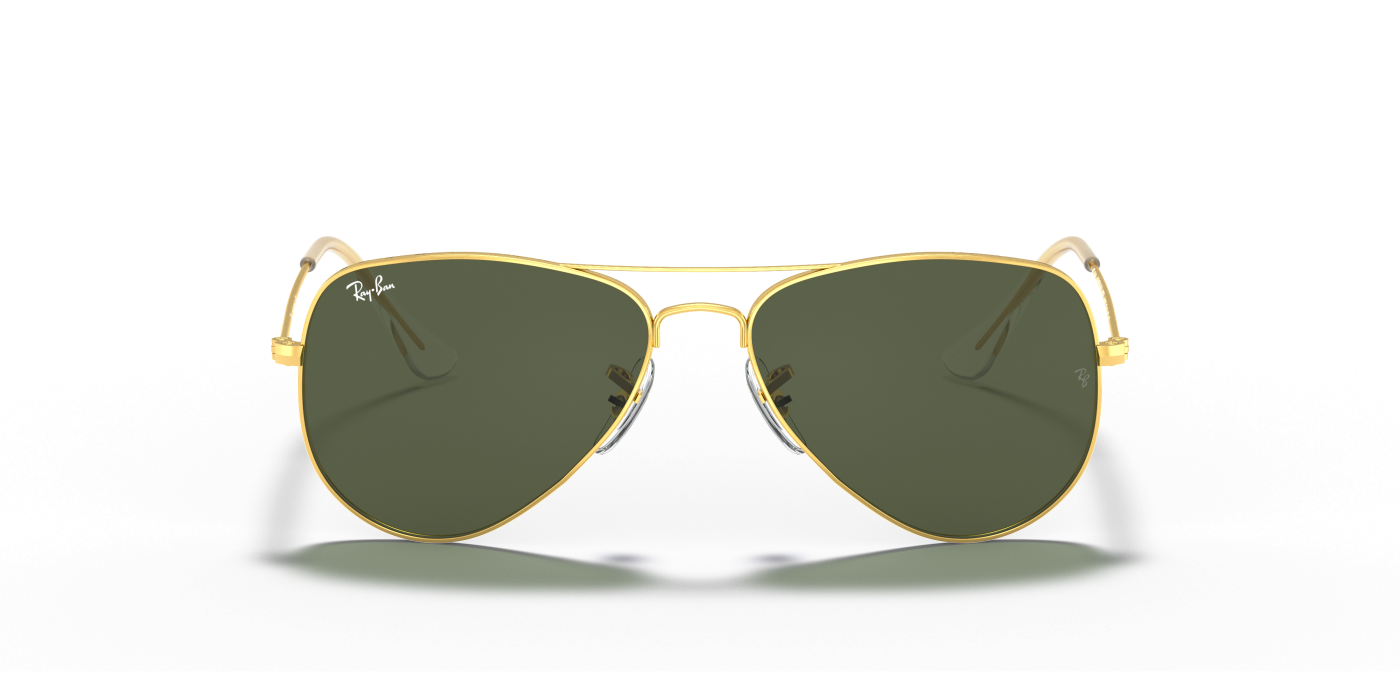 AVIATOR EXTRA SMALL - Cristal Verde Auriu Strălucitor