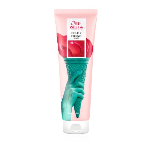 Wella Professionals Color Fresh hajmaszk, élénkpiros, 150 ml