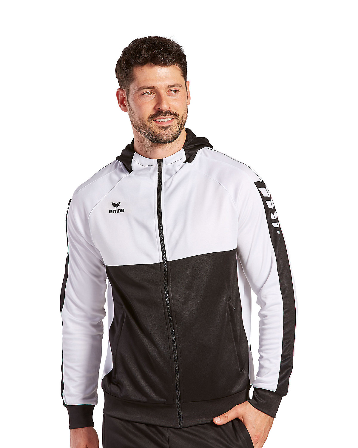 Six Wings Trainingsjacke mit Kapuze Trainingsjacken