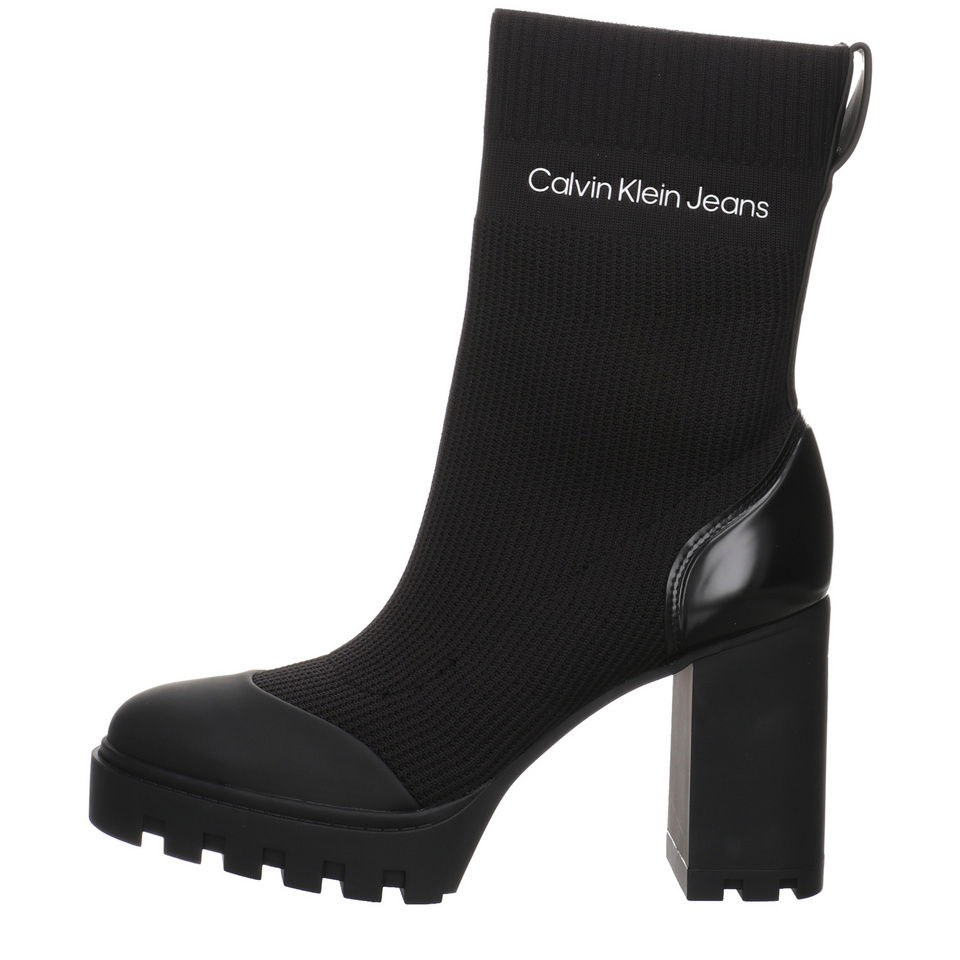 Calvin Klein Platform Knit Sock Boots