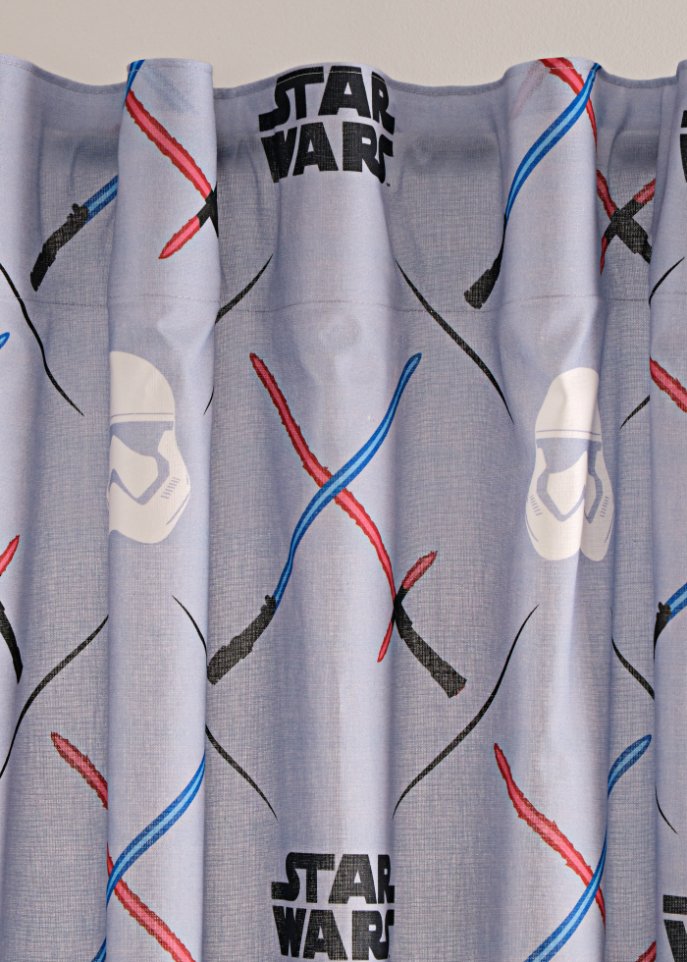 DS Star Wars Bio-Baumwoll Vorhang (1er Pack)