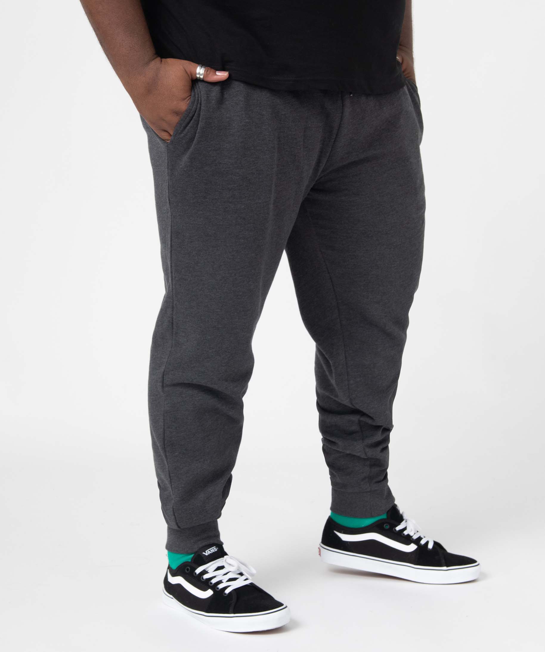 Pantalon de jogging homme molletonné gris | GEMO