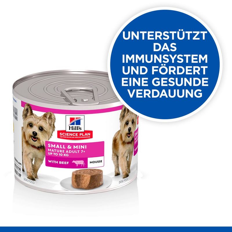 Hill's Science Plan Mature Small & Mini Mousse
