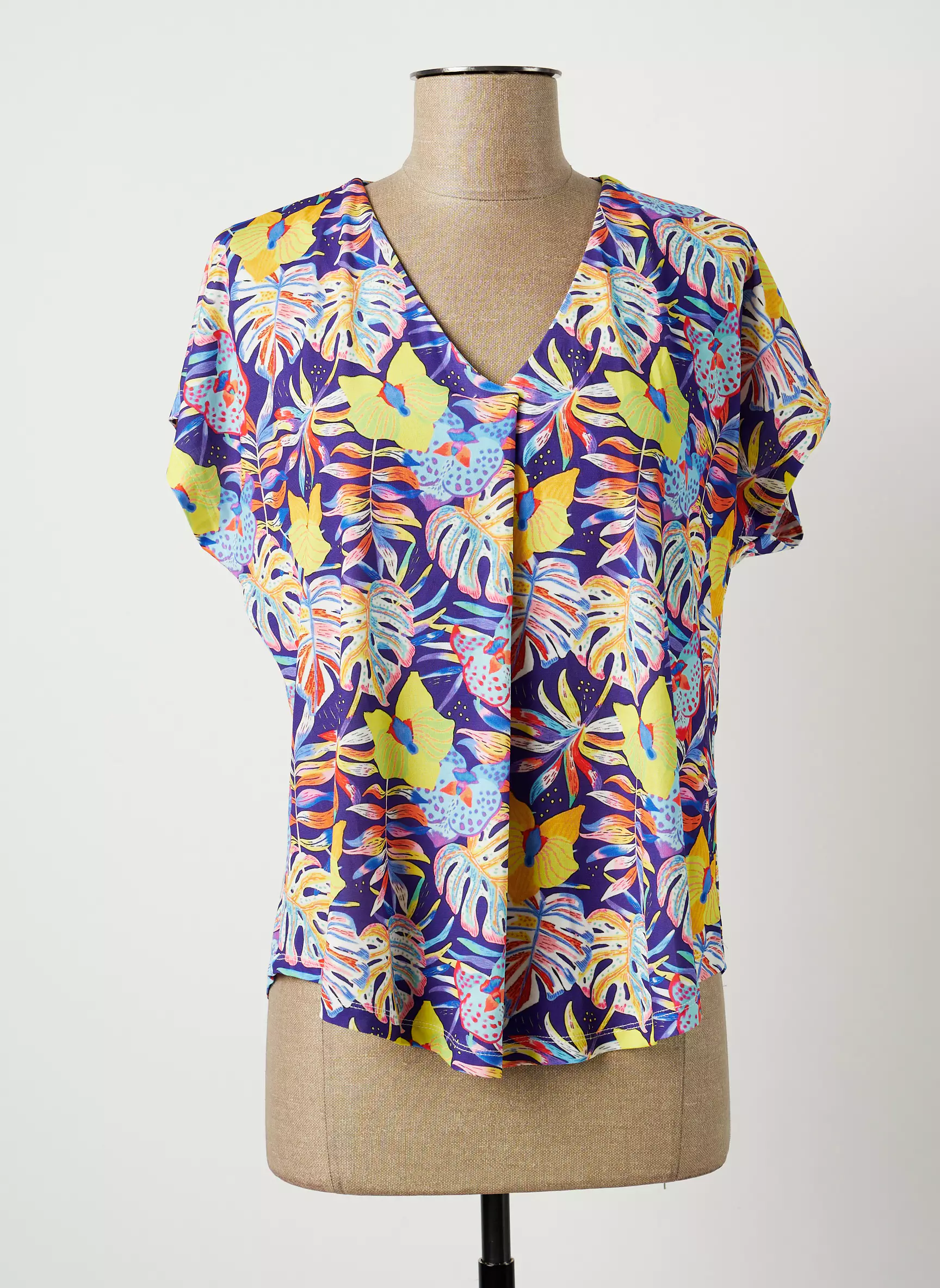 Tinta Style Tops Femme couleur violet