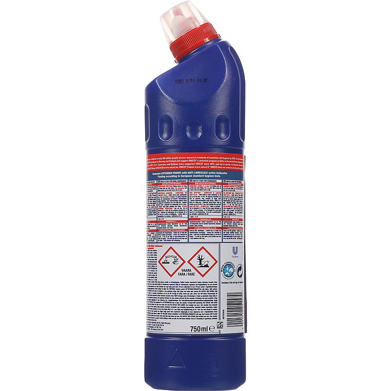 Domestos WC gel 750 ml Domestos m/klor