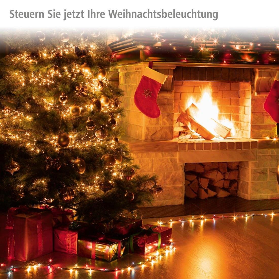 Hama WLAN Steckdosenleiste 4-fach schaltbar USB 4-fach 10A Überlastschutz Smarte Vierfach-Steckdosenleiste