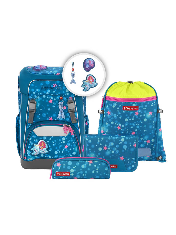 Step by Step 5tlg. Ranzen-Set GIANT in Mermaid Lola günstig kaufen onesize