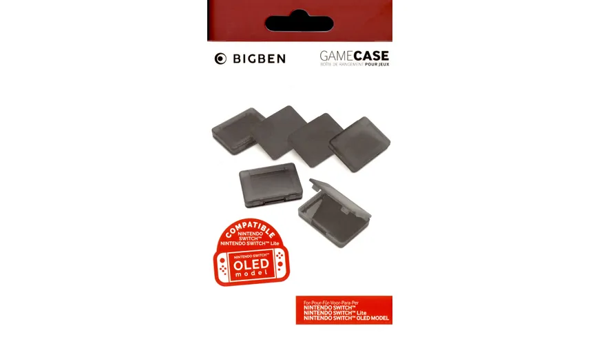 Nintendo Switch - Game Card Case Set (6 Stck. farblich sortiert)