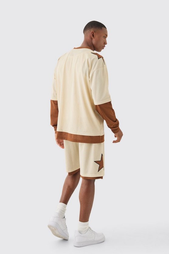 Lockere Basketball-Shorts