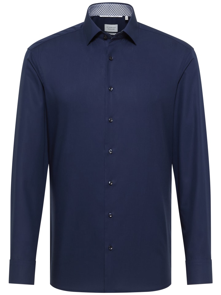 Eterna Hemd SLIM FIT in navy günstig kaufen 42