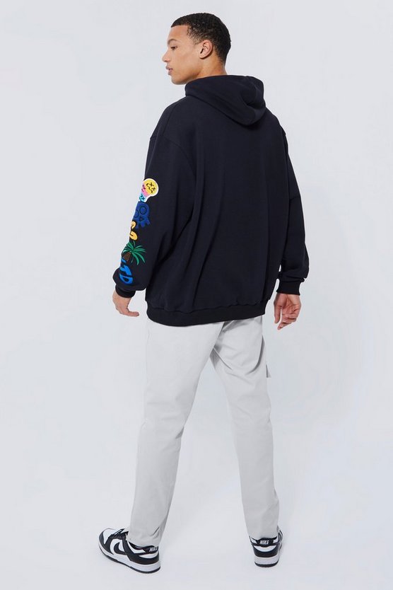 Tall schmale smarte Cargo-Chinohose