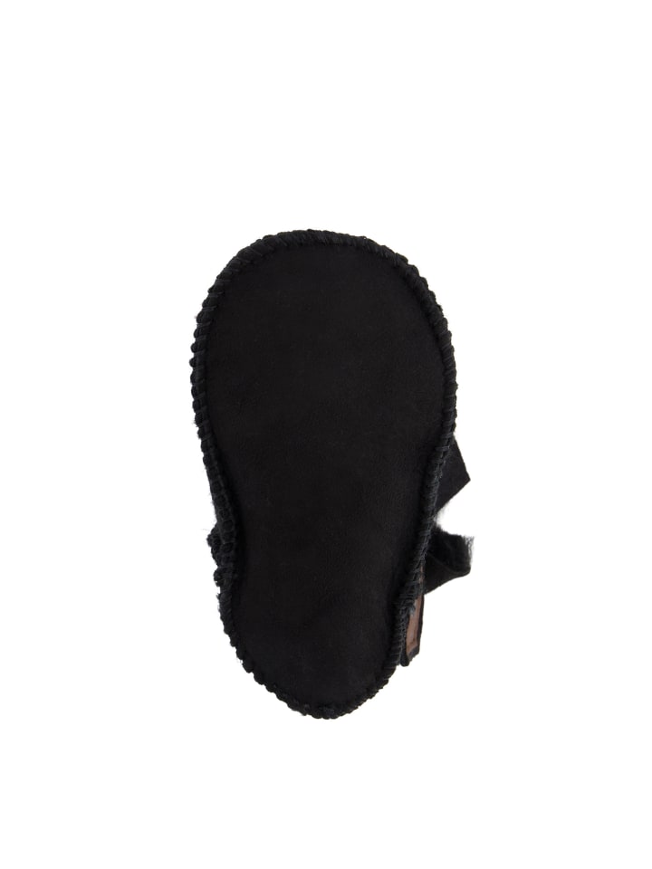Warmbat Hausschuhe Hay Baby Bootie in Black günstig kaufen