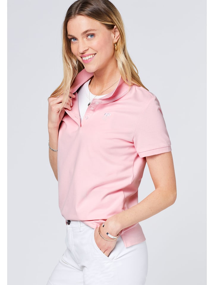 Polo Sylt Poloshirt in Rosa günstig kaufen