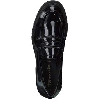 Tamaris Loafer in schwarz