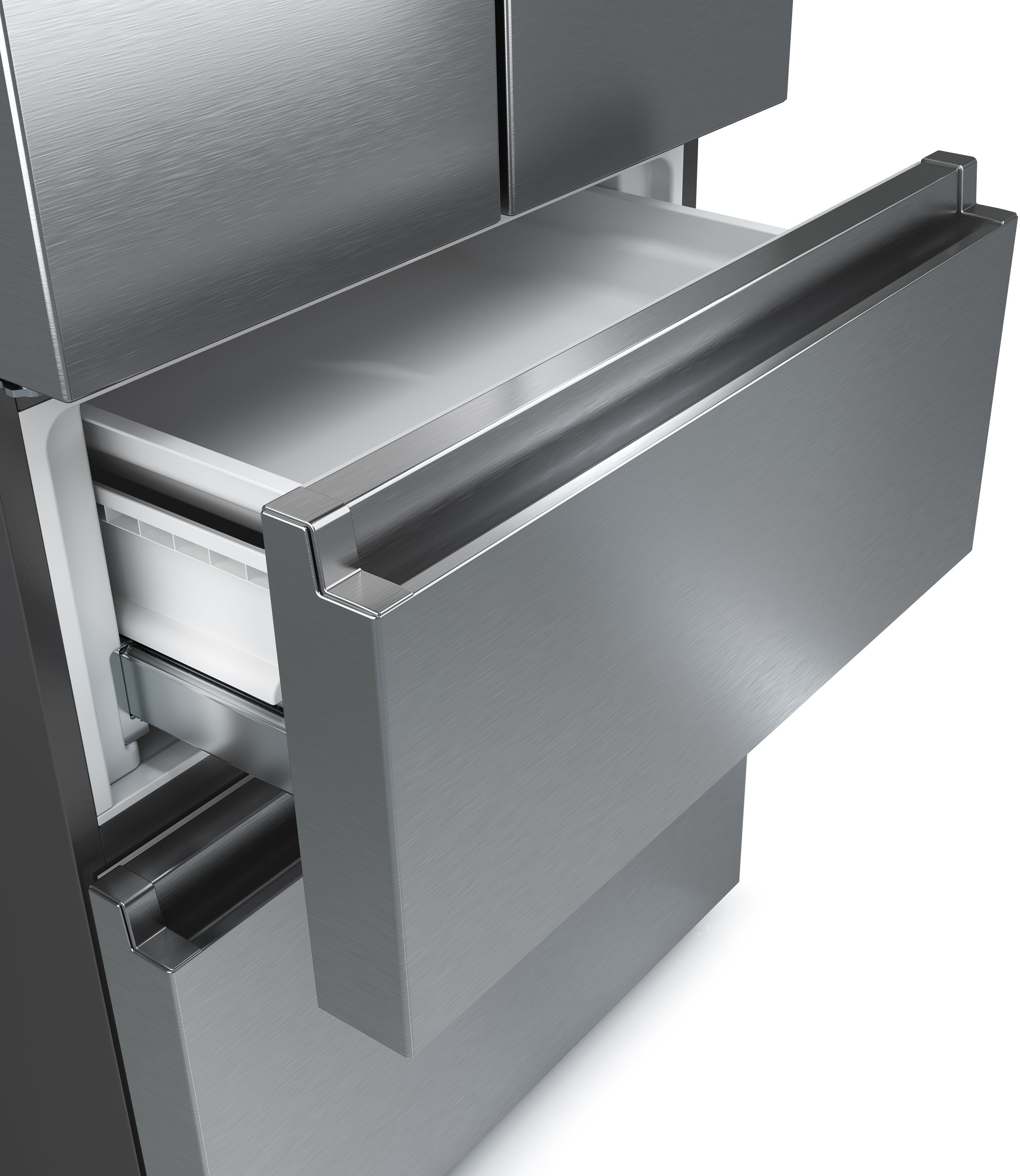 Hisense French Door RF632N4WIE, 200 cm hoch, 70 cm breit