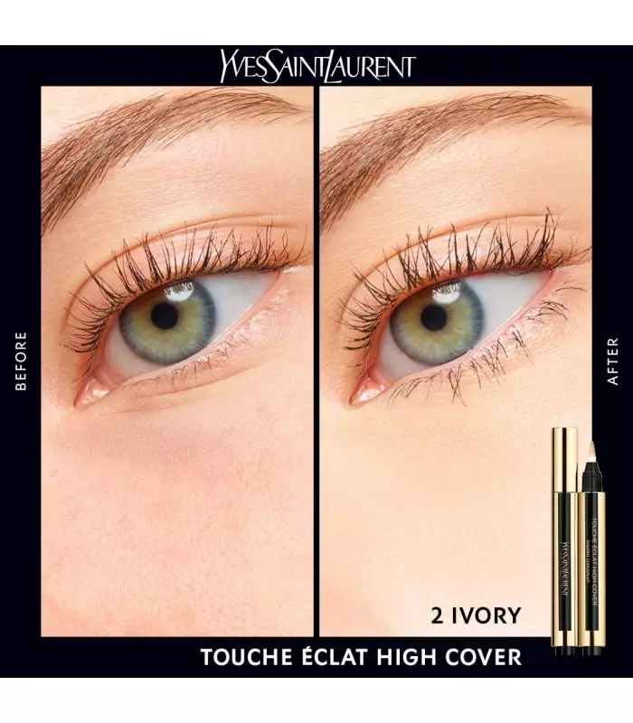 TOUCHE ÉCLAT HIGH COVER Stylo Correcteur Anti-cernes Lumineux et Haute Couvrance