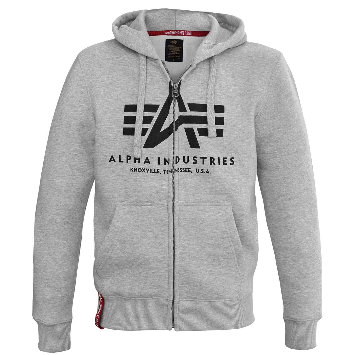 Basic Zip Hoody Kapuzen Jacke