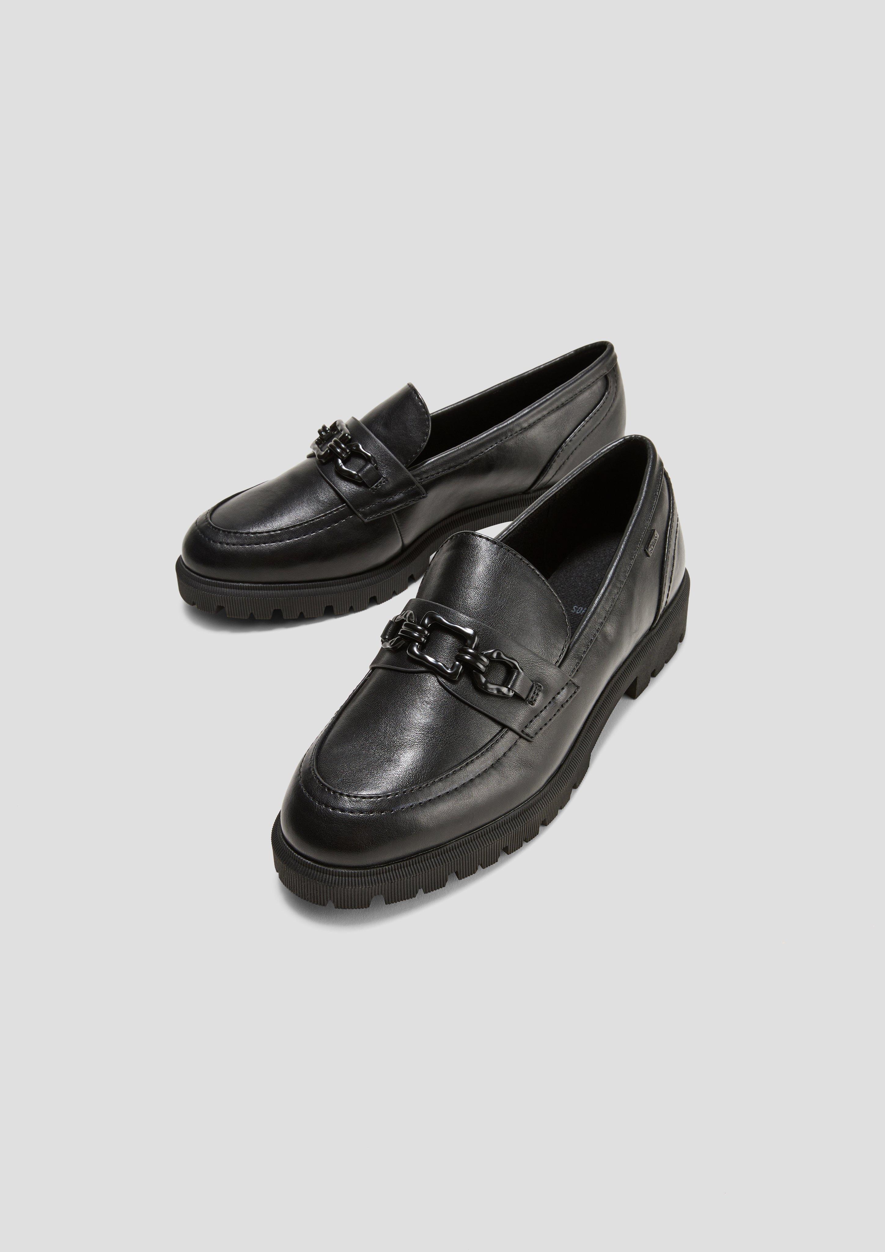 Modische Loafer in Leder-Optik  6008890-001