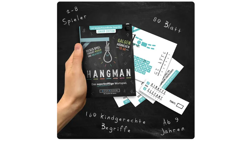 Denkriesen - HANGMAN - JUNIOR EDITION 