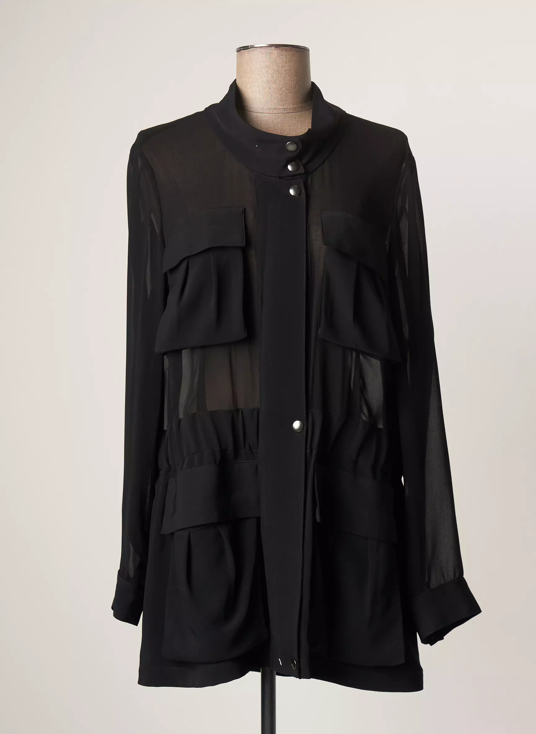 Lauren Vidal Vestecasual Femme couleur noir