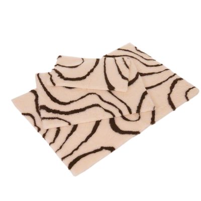 Vetbed® Isobed SL Hundedecke Wave, creme/braun