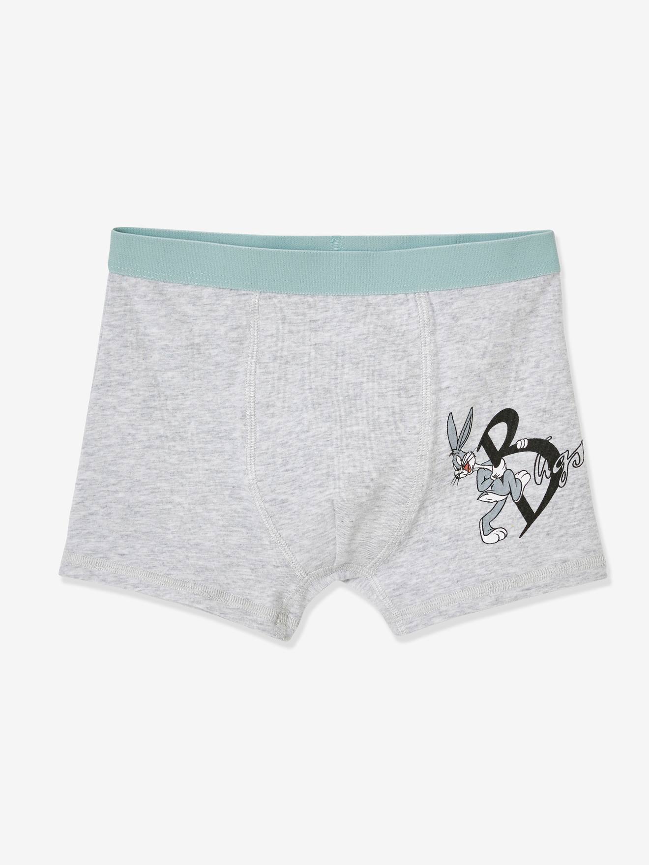 Lot de 2 boxers garçon Looney Tunes® gris