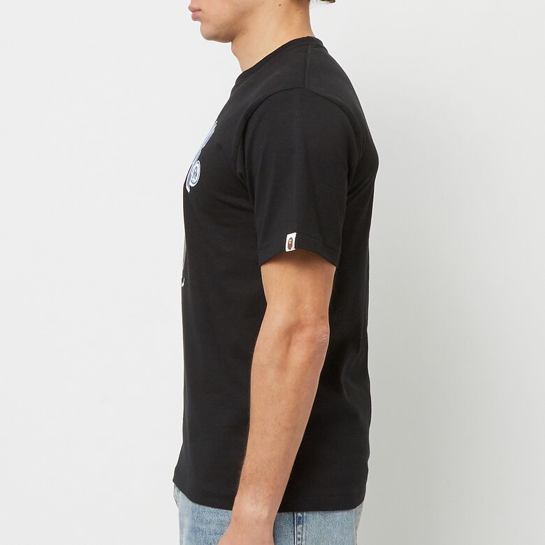 A Bathing Ape Fur Ape Head Tee Black
