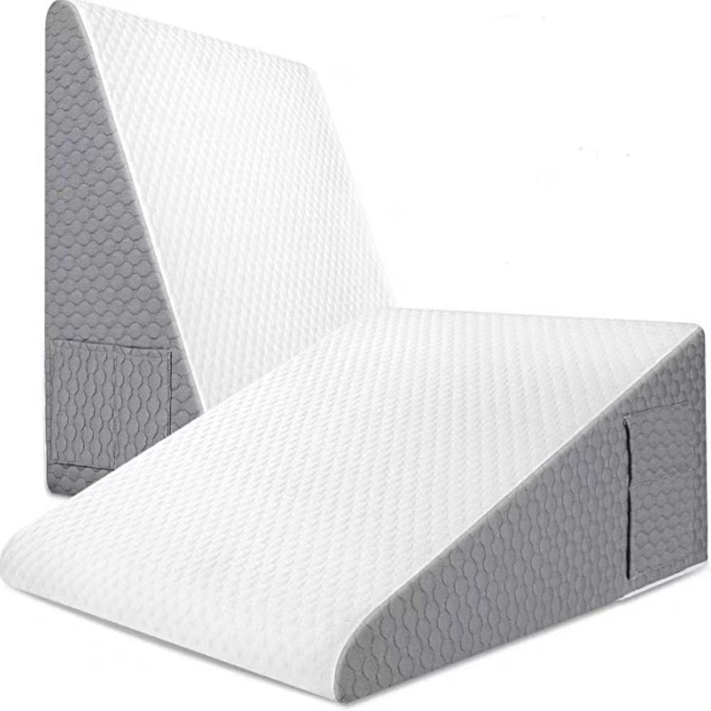 götäzer Keilkissen Keilförmiges Kissen fürs Bett, abnehmbar und waschbar (50*50*26cm), 1-tlg., Bürokissen und Nachttischkissen, flammenlose Baumwolle