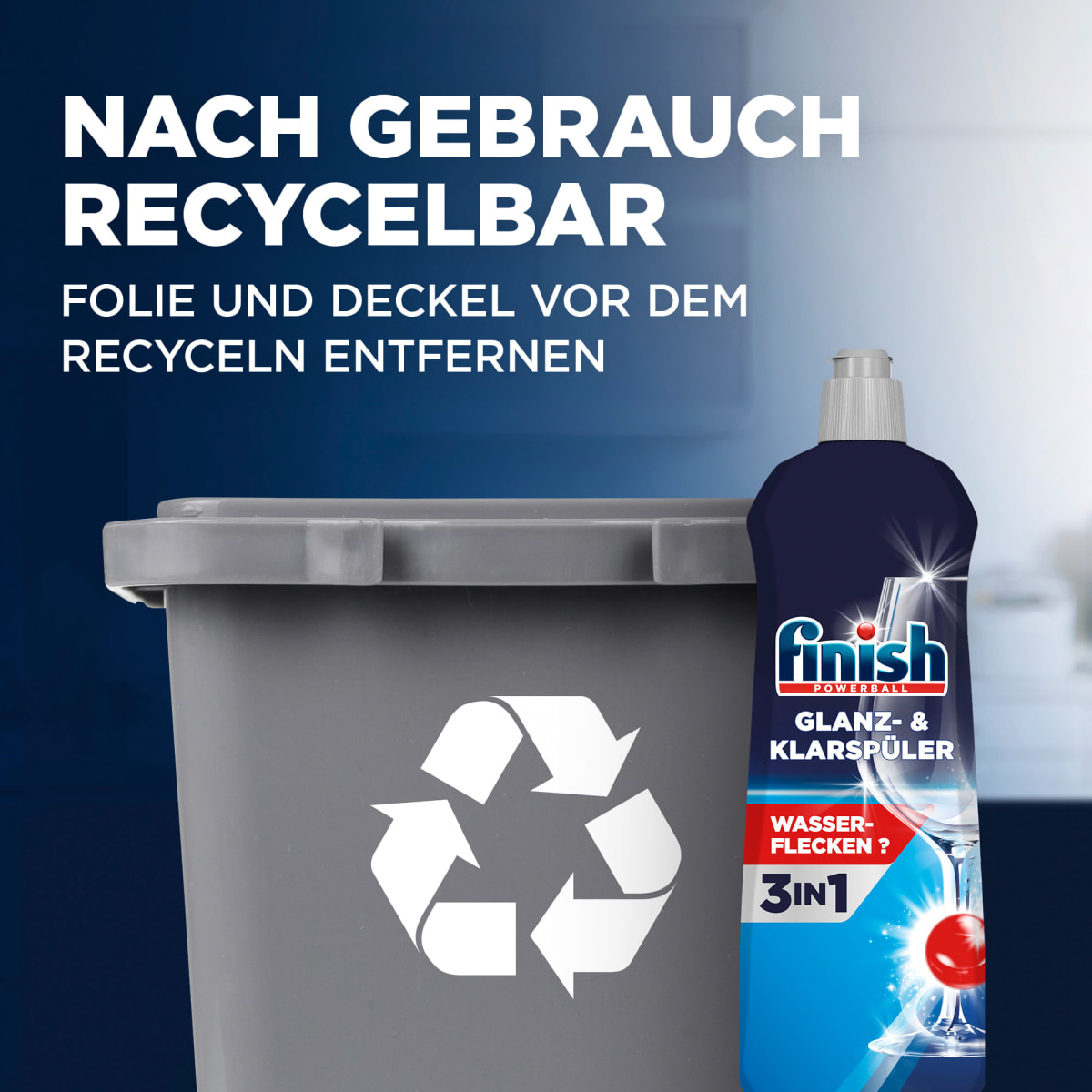 Klarspüler Glanz & Klarspüler, 800 ml