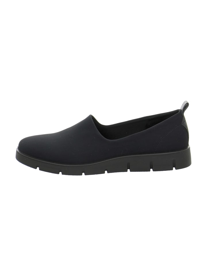 Ecco Sportliche Slipper in Schwarz günstig kaufen