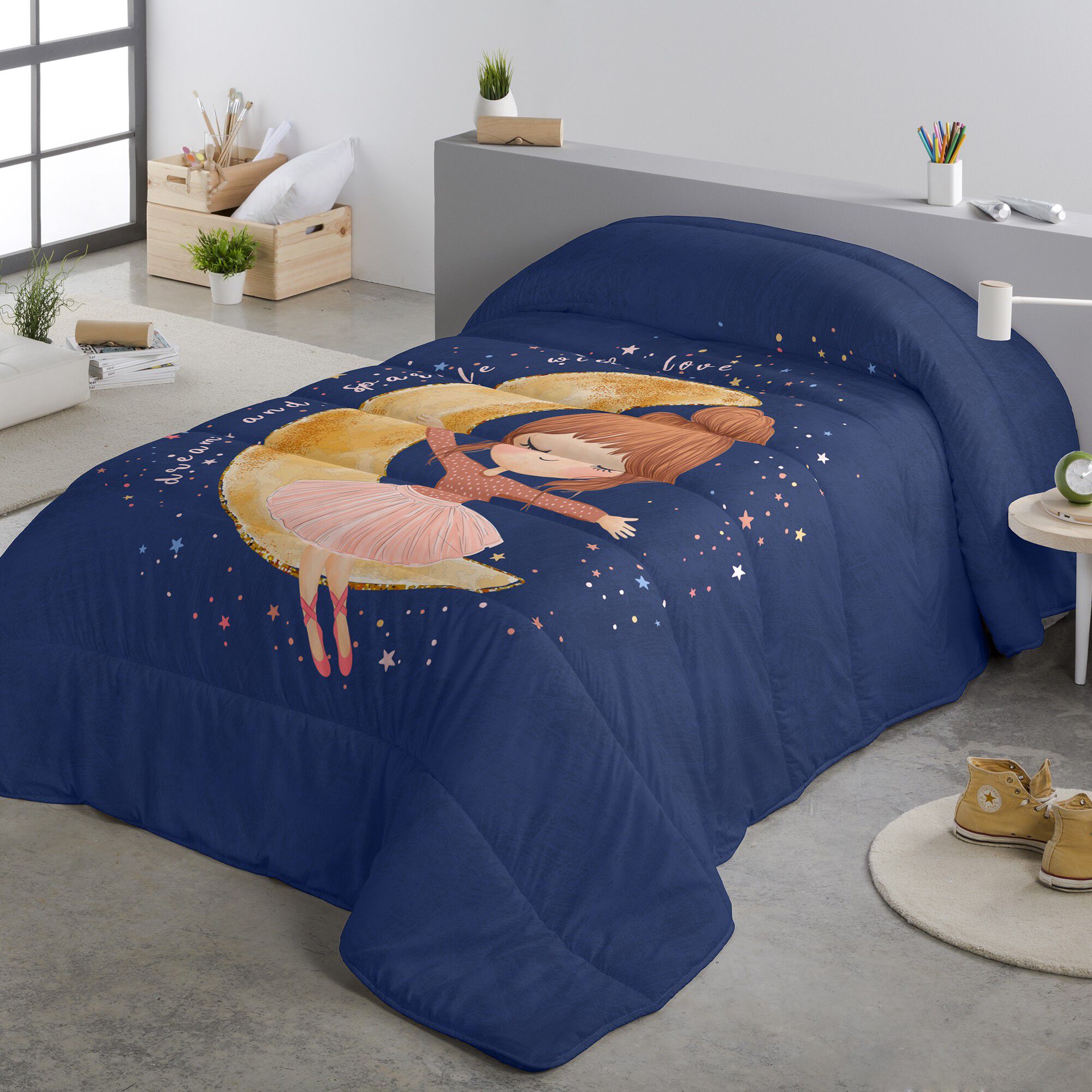 Couette microfibre enfant ballerine 200 g/m²