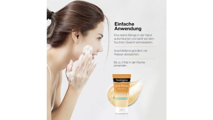 Neutrogena Anti-Pickel Waschpeeling 150 ml