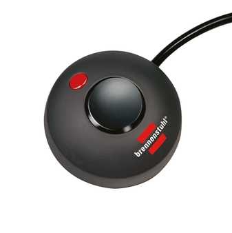 Brennenstuhl 1159450616 Eco-Line vtičnica s stikalom, 6-polna, antracitna, 2 m H05VV-F 3G1.5