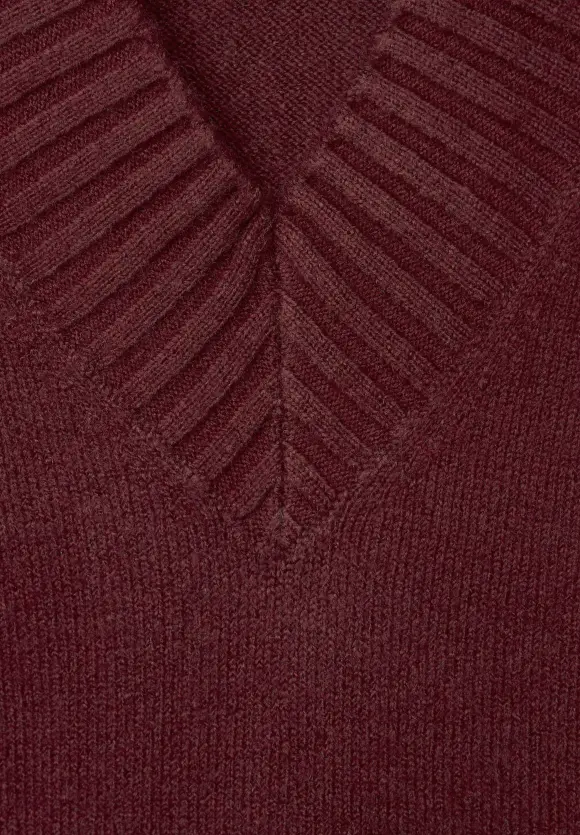 Street One Pullover mit V-Ausschnitt