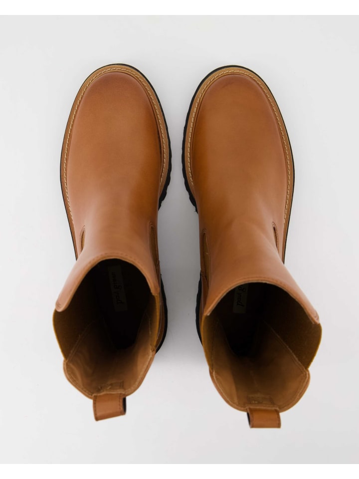 Paul Green Chelsea Boots in Braun günstig kaufen