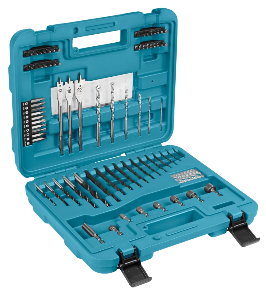 Makita Tilbehør D-47226 77-delt bore- og bitsæt i kuffert