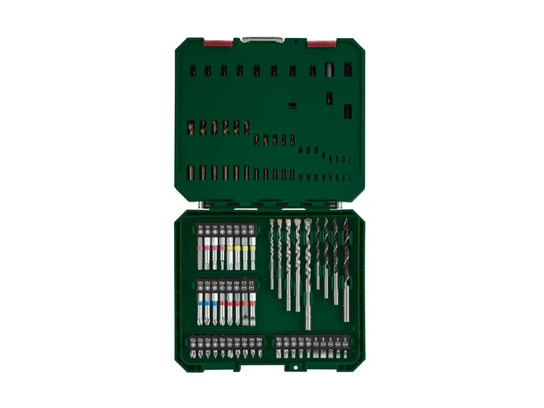 Conjunto de brocas e pontas de chave de fenda PARKSIDE®, 75 peças