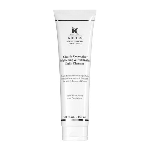 Limpiador facial diario iluminador y exfoliante Clearly Corrective™ de Kiehl's, 150 ml