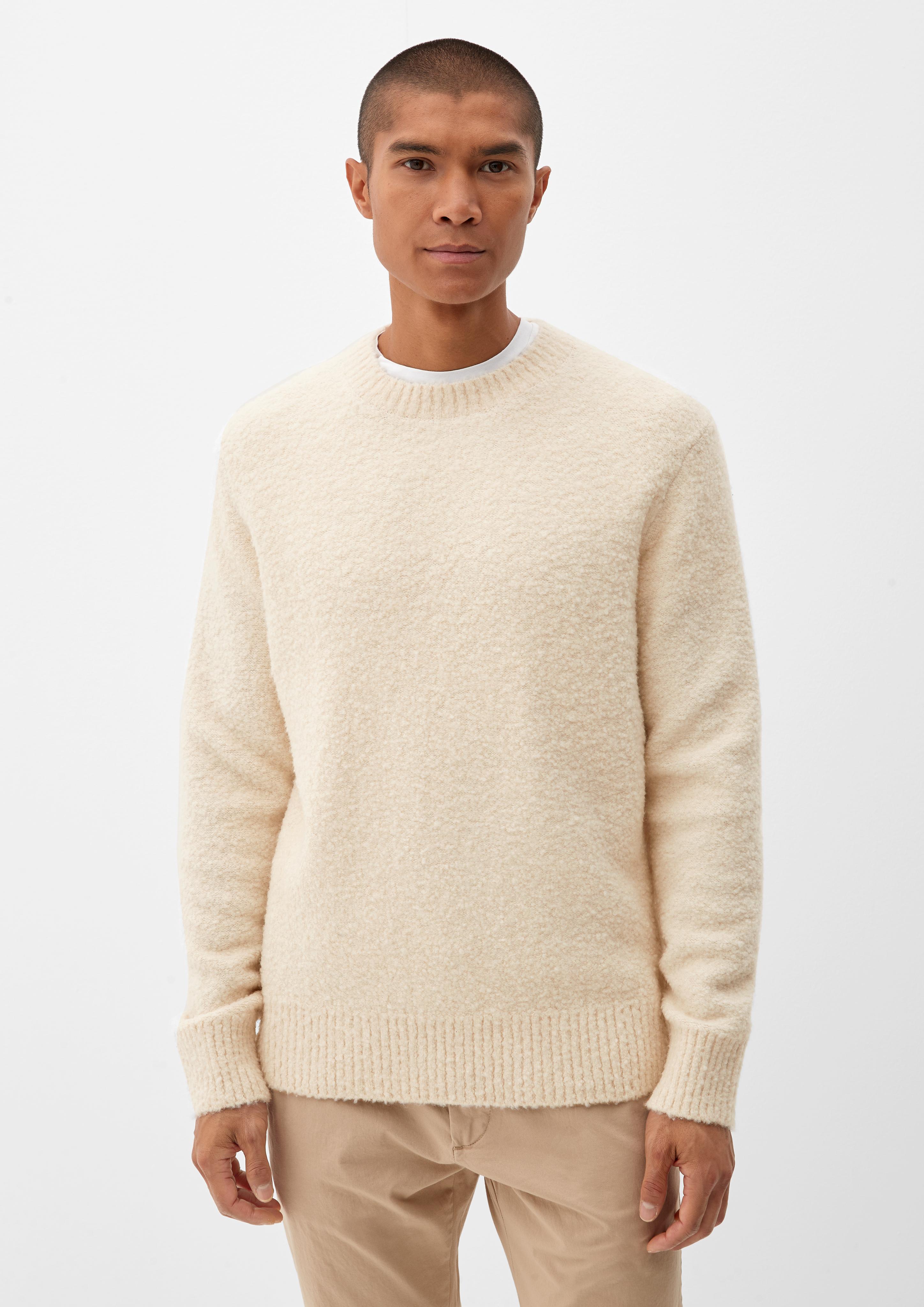 Wollmix-Pulli aus Bouclé  2118069-8105