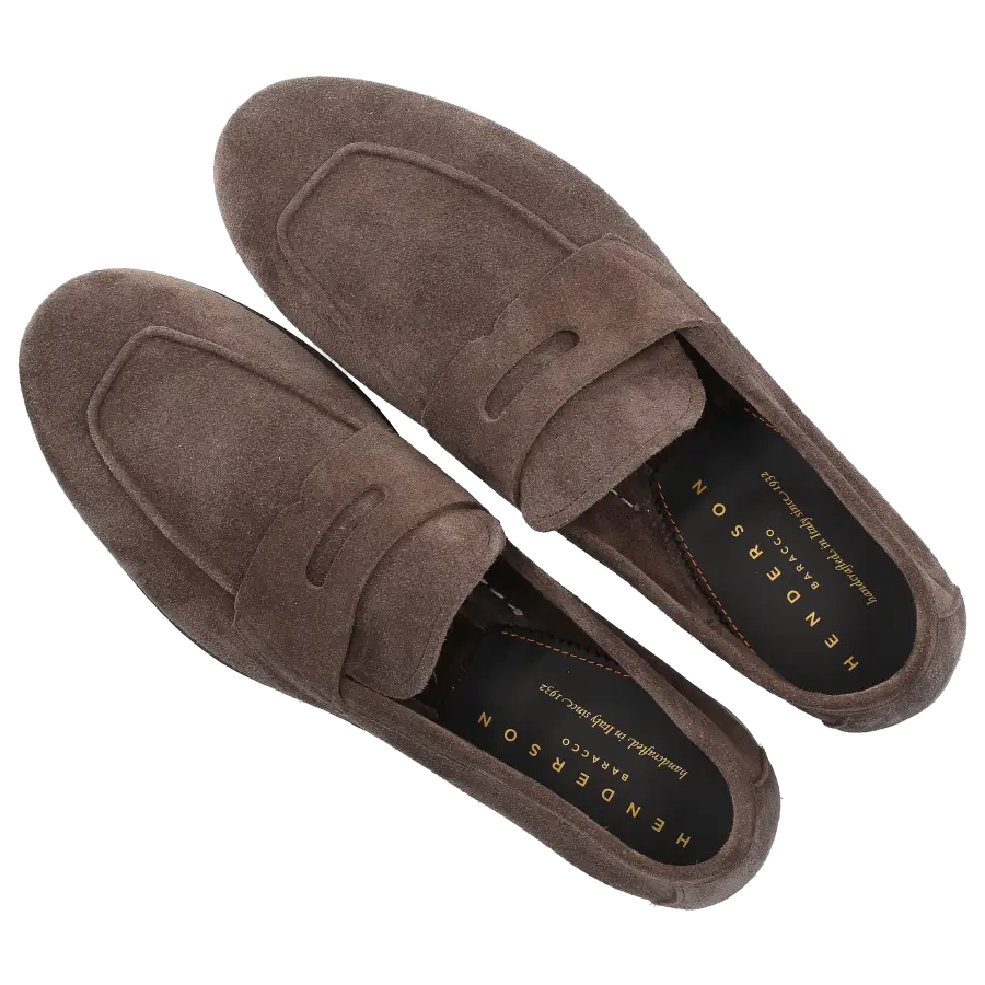 Henderson - Loafer CAPRI Veloursleder - braun