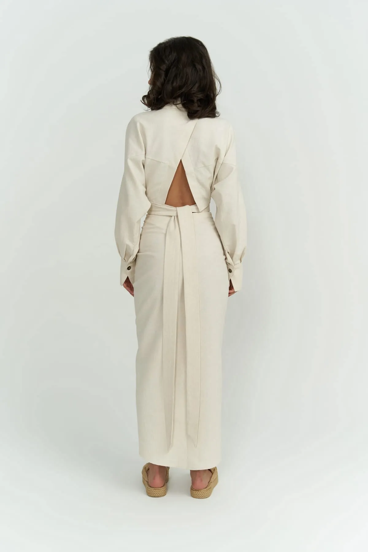 BOHEMAİ  Zweiteiler - Beige - Regular Fit