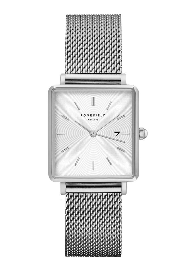 Rosefield  Boxy Mesh horloge QWSS-Q02
