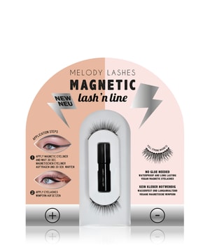 MELODY LASHES Magnetic Lash n line Miss Mag Wimpern-1 Stk