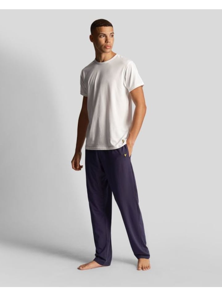 Lyle & Scott T-Shirt (3Er-Set) in Jadegrün/ Weiß/ Blau günstig kaufen