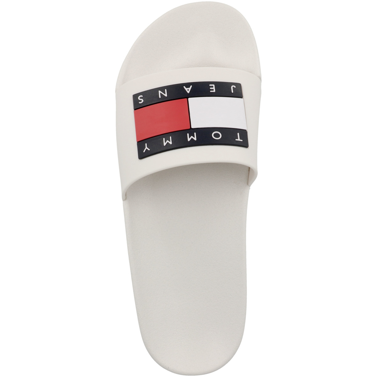 Tommy Hilfiger Tommy Jeans Flag Pool Slide Essentials Badelatschen creme