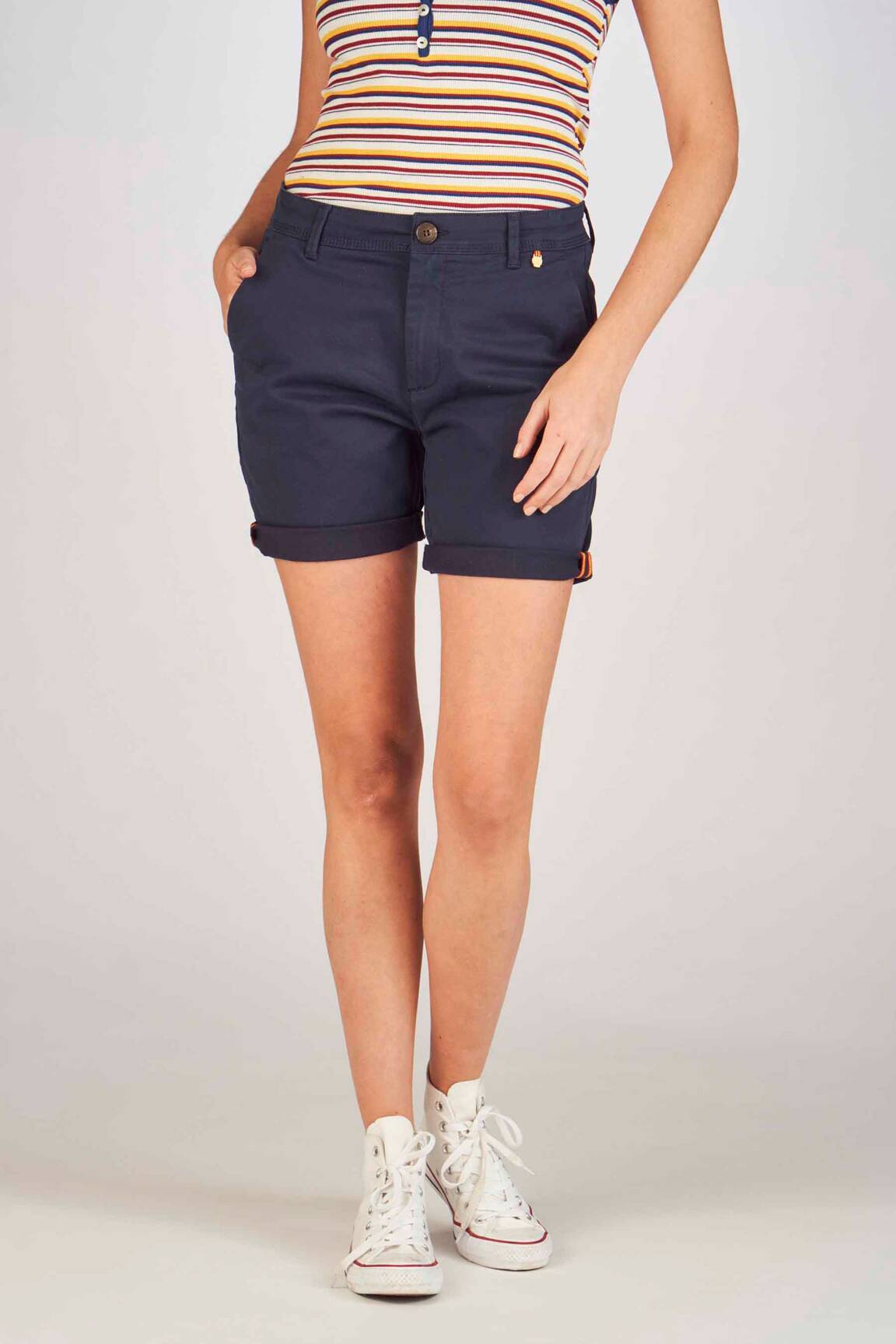 Le Fabuleux Marcel De Bruxelles Shorts 1 Femme couleur bleu